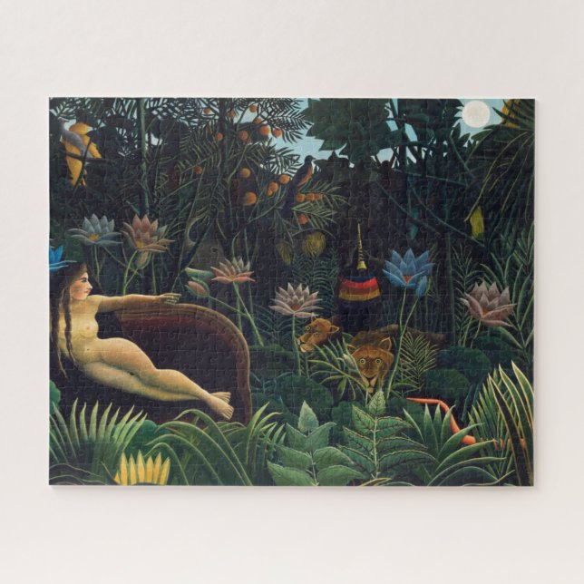 Quebra-cabeça Henri Rousseau O Sonho (Horizontal)