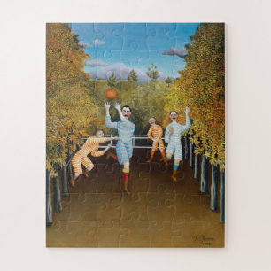 Quebra-cabeça Henri Rousseau - Os Jogadores De Futebol