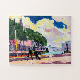 Quebra-cabeça Henry Lyman Sayen Sobre os Bancos do Sena