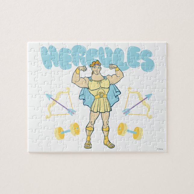 Quebra-cabeça Hercules Arrows and Dumbbells Flex Jigsaw Puzzle (Horizontal)