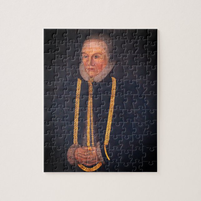 Quebra-cabeça Herdeira de Gorvel Fadersdatter Sparre Giske (Vertical)