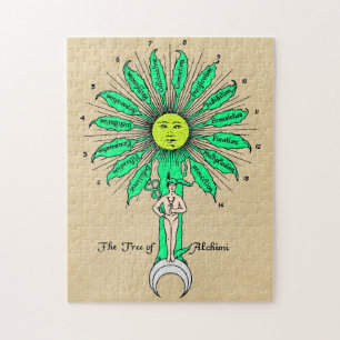 Quebra-cabeça Hermes Tree of Alchemy