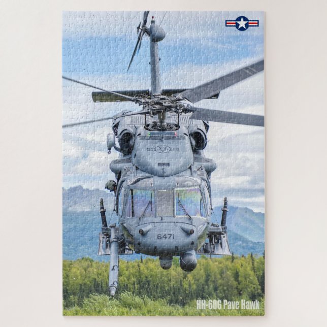 Quebra-cabeça HH-60G PAVE HAWK (20x30 POLEGADAS) (Vertical)
