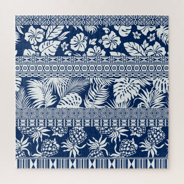 Quebra-cabeça Hibiscus, folhas: papel de parede do ornamento hav (Vertical)