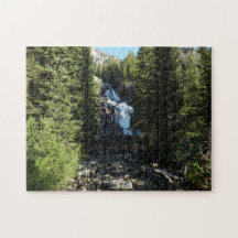Hidden Falls no Parque Nacional Grand Teton