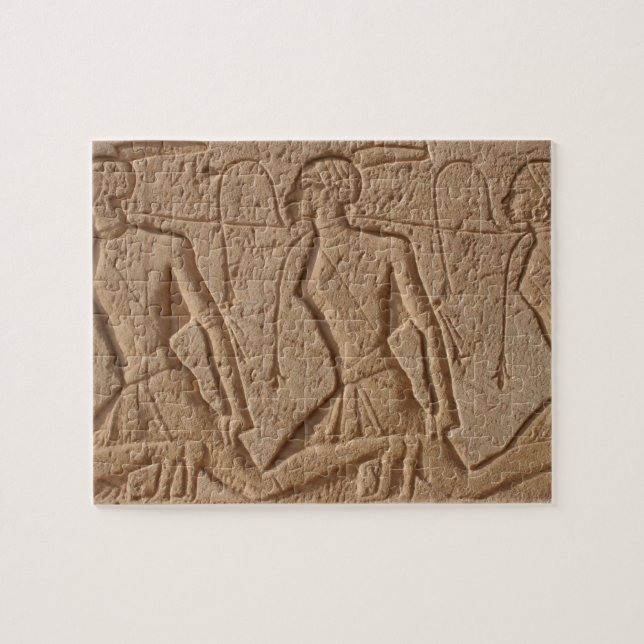 Quebra-cabeça hieróglifos do simbel abu (Horizontal)