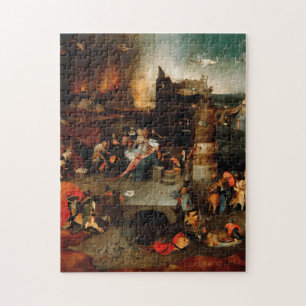 Quebra-cabeça Hieronymus Bosch - Tentação Do Santo Anthony
