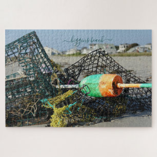 Quebra-cabeça Higgins Beach Lobster Trap and Buoy 1014 piece