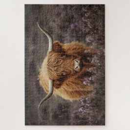 Quebra-cabeça Highland Cow Jigsaw Puzzle