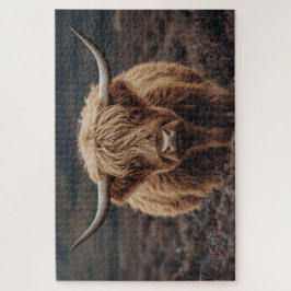 Quebra-cabeça Highland Cow Jigsaw Puzzle