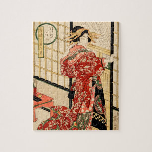 Quebra-cabeça Hikeyotsu no you no ame (Vintage impressão japonês