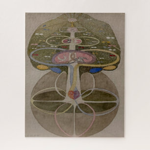 Quebra-cabeça Hilma Af Klint, Árvore Do Conhecimento N.º 1, Abst