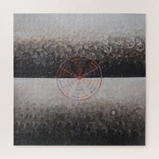 Quebra-cabeça Hilma Af Klint, The Swan No.10, Abstrato Art (Vertical)