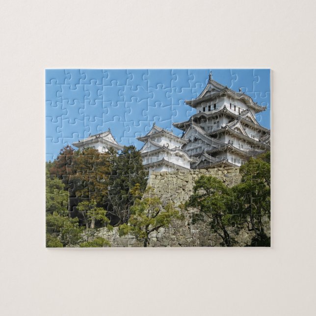 Quebra-cabeça Himeji Castle 姫 路 城, Hyogo, Japão (Horizontal)
