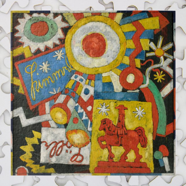 Quebra-cabeça Himmel por Marsden Hartley, Expressionismo Antigo (Criador carregado)