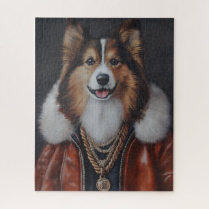 Quebra-cabeça Hip Hop Shetland Sheepdog   Sheltie