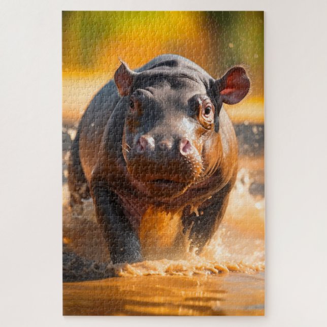 Quebra-cabeça Hippo (Vertical)