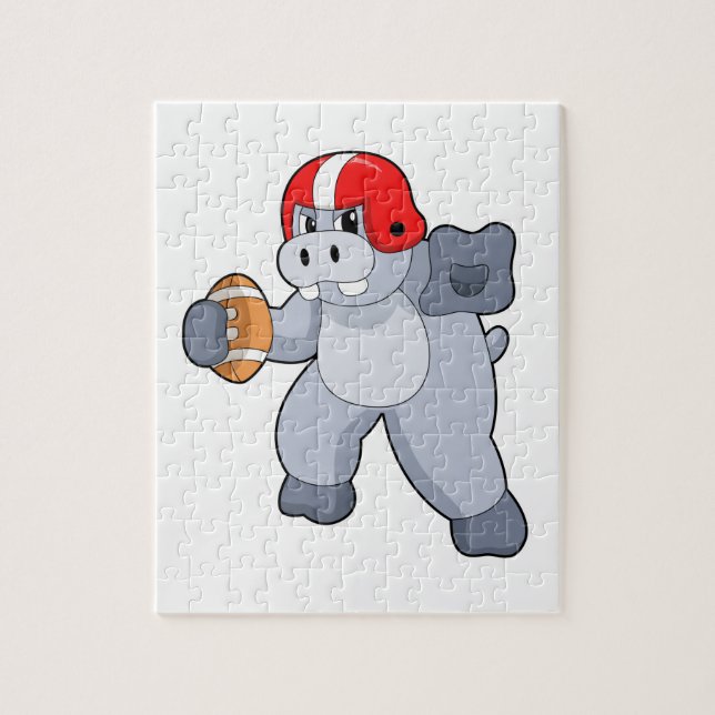 Quebra-cabeça Hippo no Futebol (Vertical)