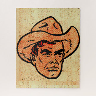 Quebra-cabeça histórias em quadrinhos Billy the Kid (UK) de 1955