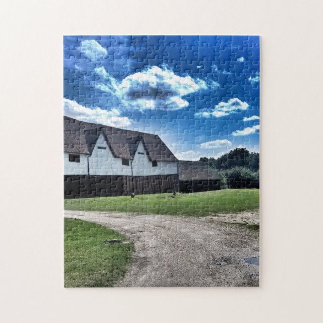 Quebra-cabeça Historical England Countryside (Vertical)