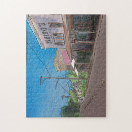 Quebra-cabeça Historical Hawaii Plantation Town Honomu Nostalgic