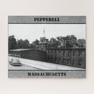 Quebra-cabeça Historical Paper Mill in Pepperell Massachusetts
