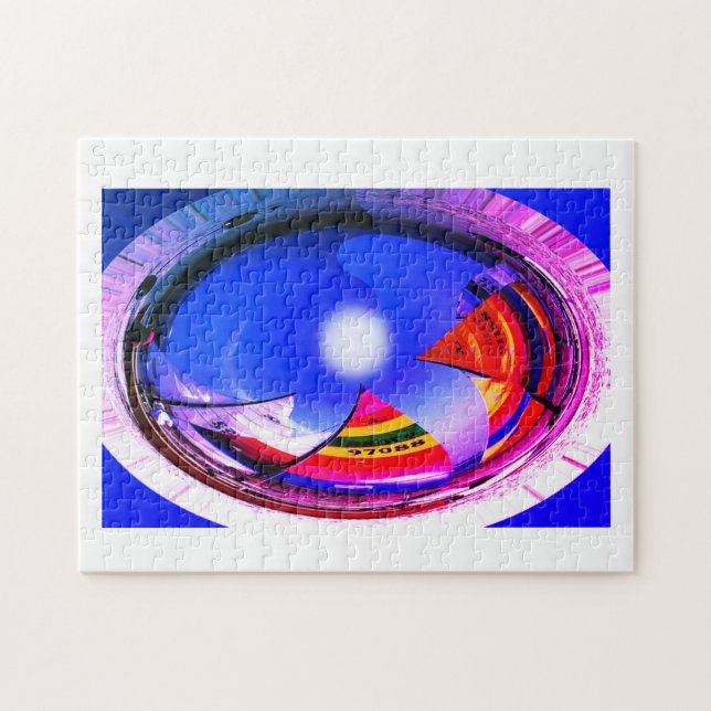 Quebra-cabeça Hobie cat boats in art (Horizontal)