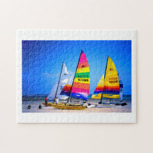 Quebra-cabeça Hobie cat boats in Jersey