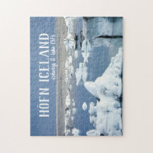 Höfn Islândia Icebergs & Lake Blue Ice Glaciar