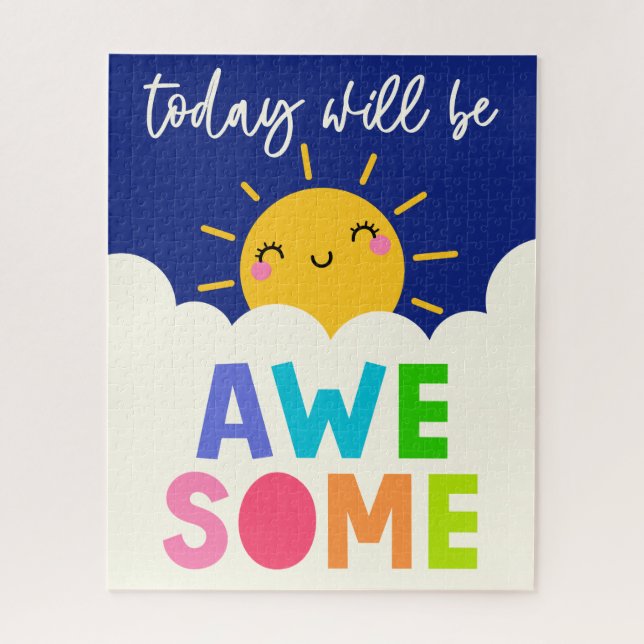 Quebra-cabeça Hoje Vai Ser Incrível (Vertical)