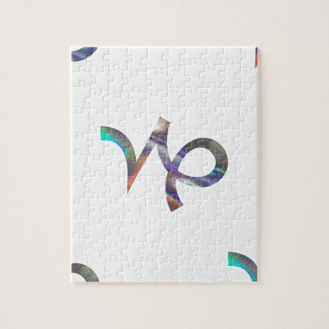 Quebra-cabeça holograma Capricórnio (Vertical)