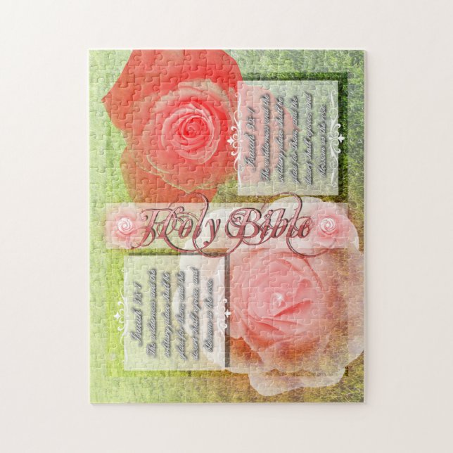 Quebra-cabeça Holy Bible Puzzle – 252 Piece Christian Jig-Puzzle (Vertical)