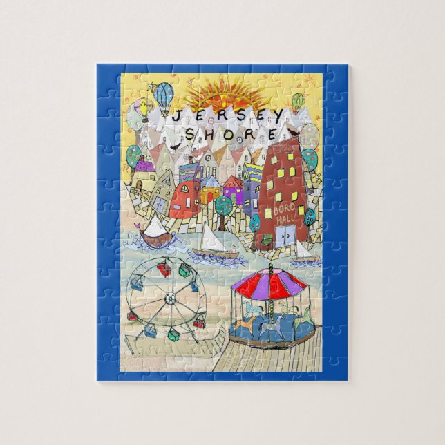 Quebra-cabeça Home Jersey Shore (Vertical)