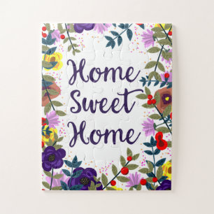 Quebra-cabeça Home Sweet Home Floral Reef