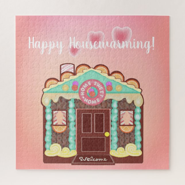 Quebra-cabeça Home Sweet Home (quebra-cabeça para limpeza de cas (Vertical)