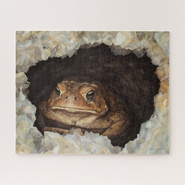 Quebra-cabeça Home Sweet Toad (Horizontal)