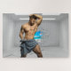 Quebra-cabeça Homem de SlipperyJoe em uma toalha músculos branco (Horizontal)