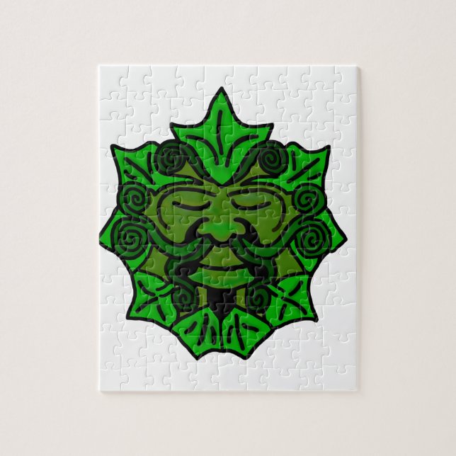 Quebra-cabeça Homem Verde (Vertical)