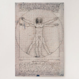 Quebra-cabeça Homem Vitruviano, Leonardo da Vinci