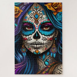 Quebra-cabeça Homenagem Colorida: Dia da Artesanato Morto