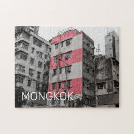 Quebra-cabeça Hong Kong Mongkok China Kowloon Fine Art Souvenir