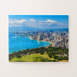 Quebra-cabeça Honolulu, Havaí, praia de Waikiki