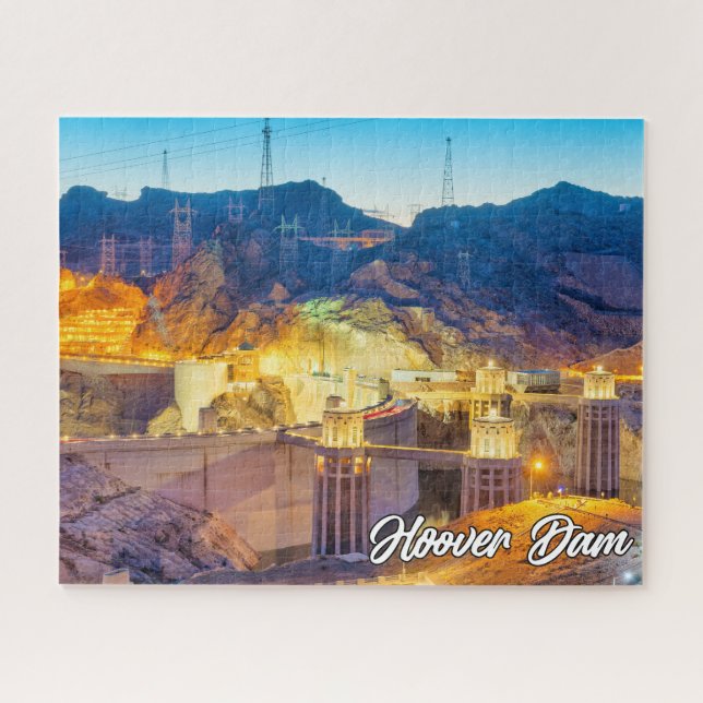 Quebra-cabeça Hoover Dam, Nevada, EUA (Horizontal)