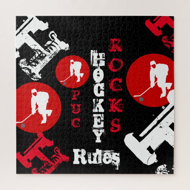 Quebra-cabeça Hóquei (Vertical)