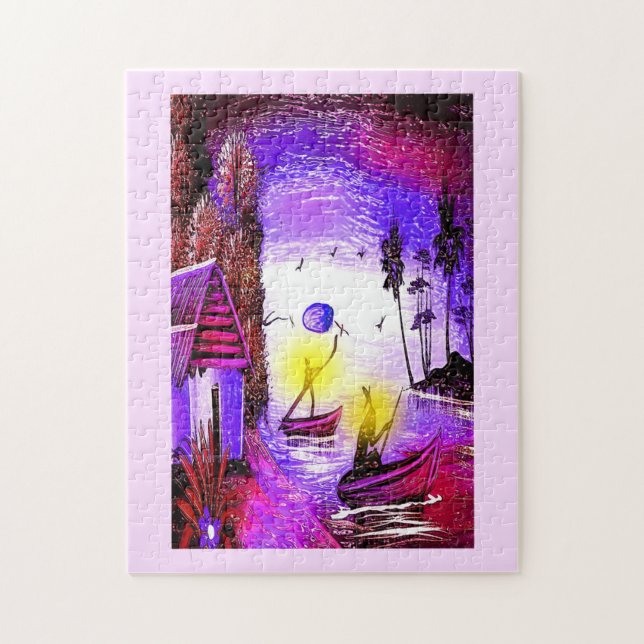 Quebra-cabeça Hora da noite (Vertical)