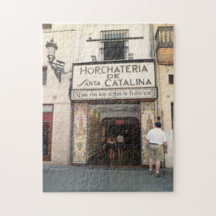 Quebra-cabeça Horchatería de Papais noeis Catalina, Valência, Es