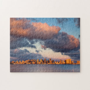 Quebra-cabeça Horizonte da Cidade da Baía de San Diego