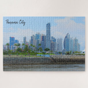 Quebra-cabeça horizonte da cidade do Panamá