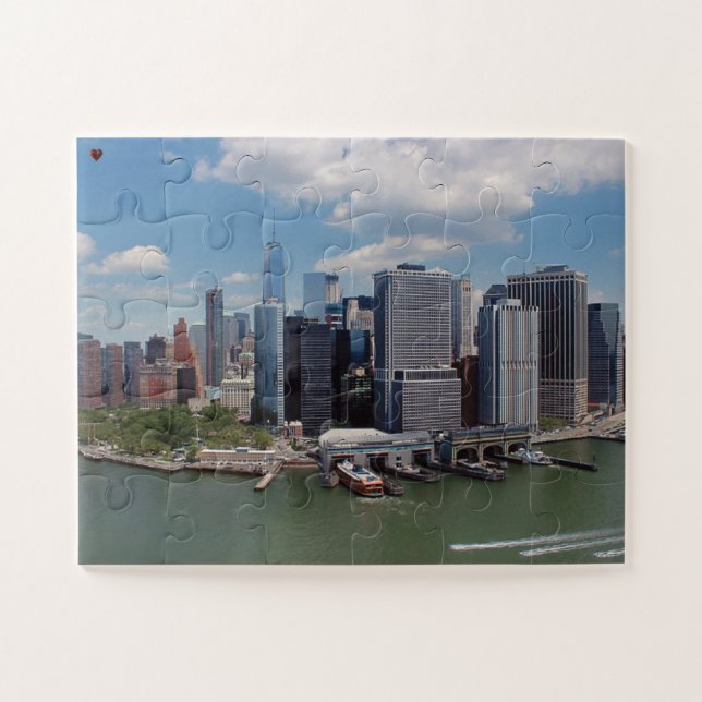 Quebra-cabeça Horizonte de Nova York (Horizontal)