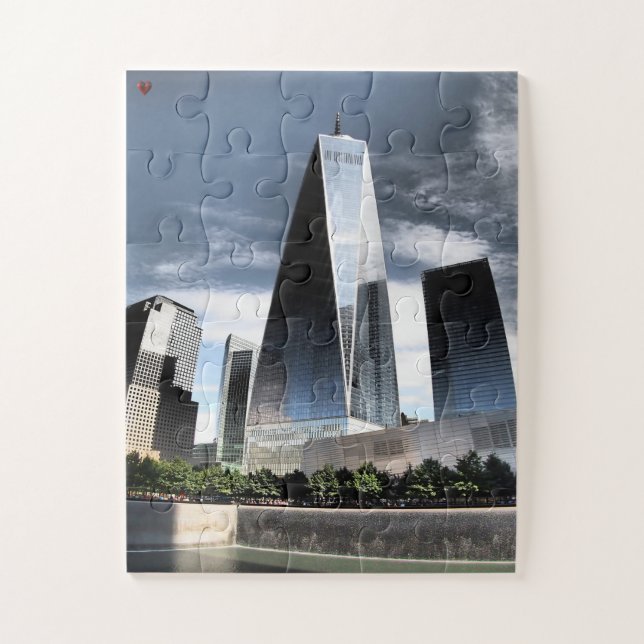 Quebra-cabeça Horizonte de Nova York (Vertical)